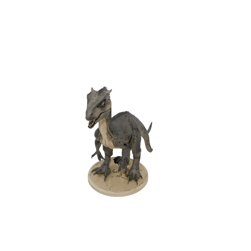 Jumbo Pachycephalosaurus — dinosaurs 3D print model, STL