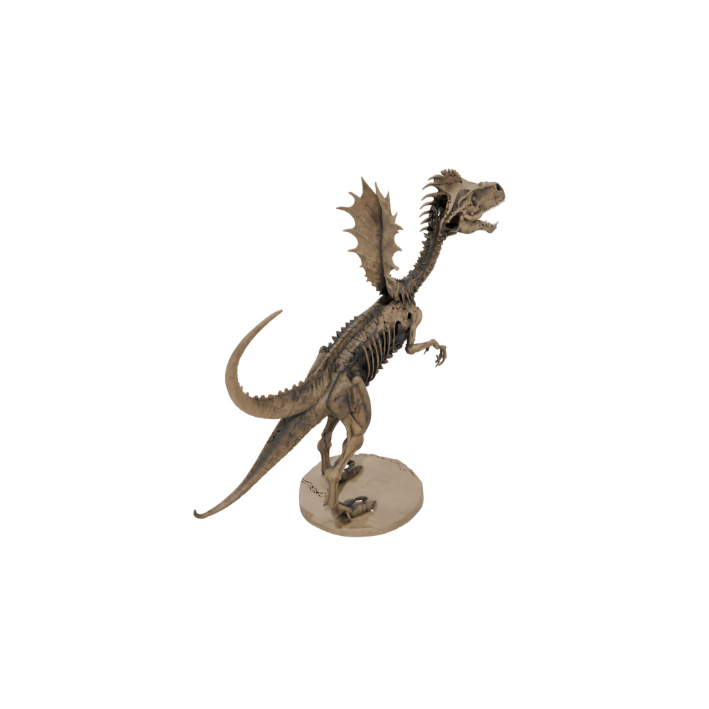Jumbo Skeleton Dilophosaurus