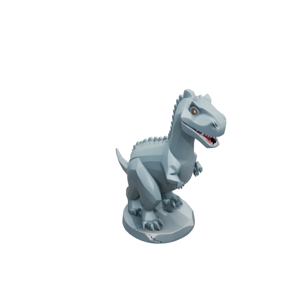 Low-Poly Chibi Iguanodon
