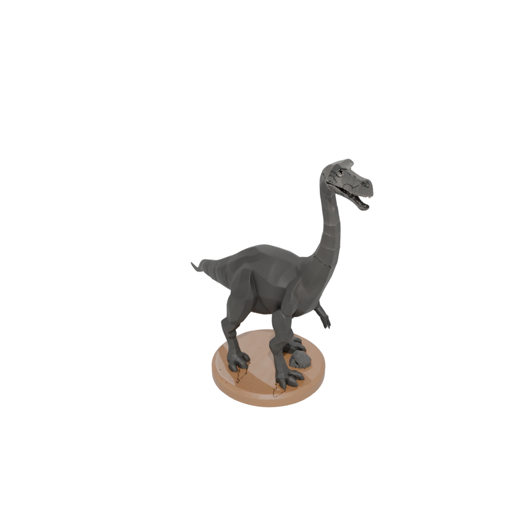 Low-Poly Flexi Diplodocus