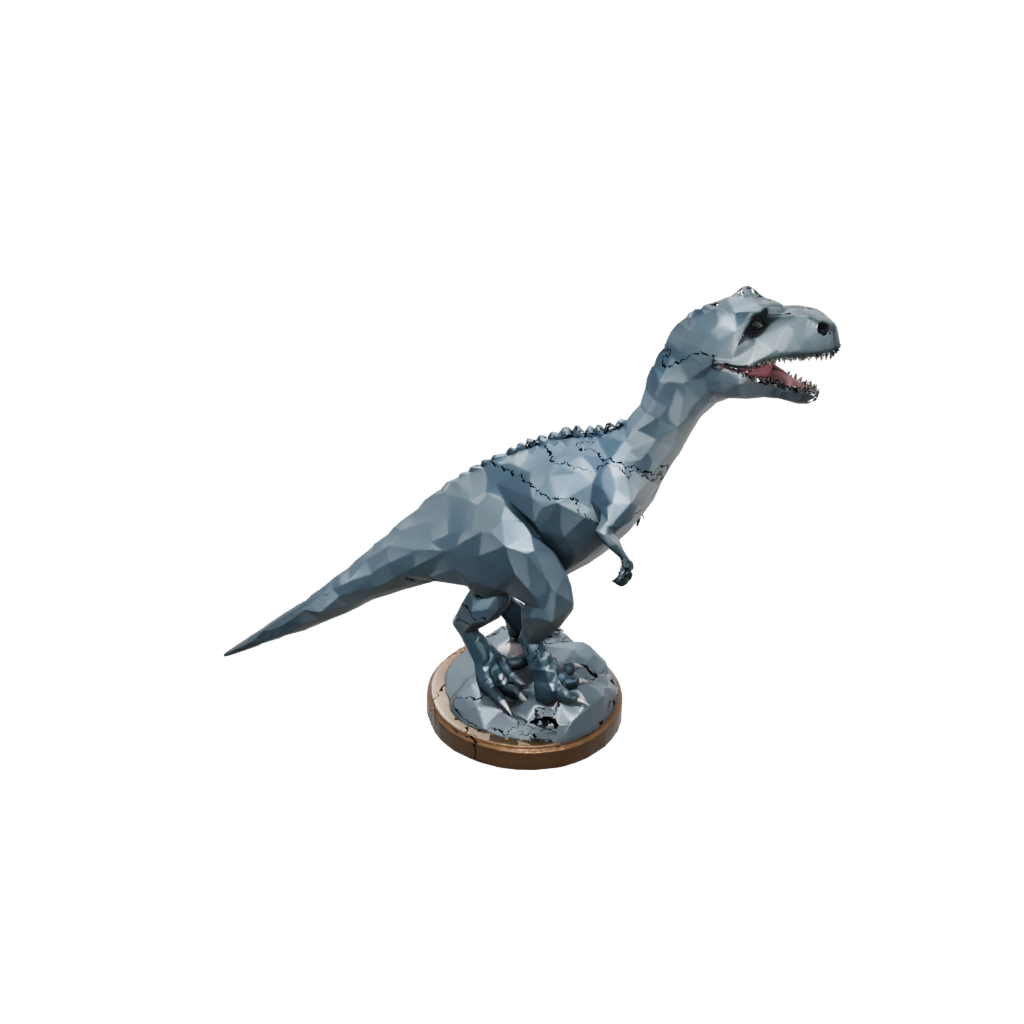 Low-Poly Mosasaurus