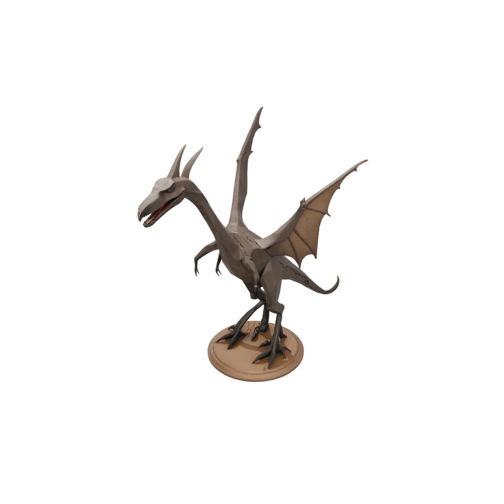 Low-Poly Pterodactyl