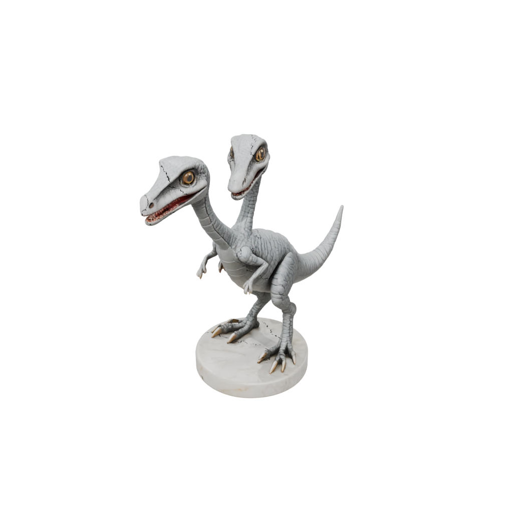 Marble Chibi Compsognathus