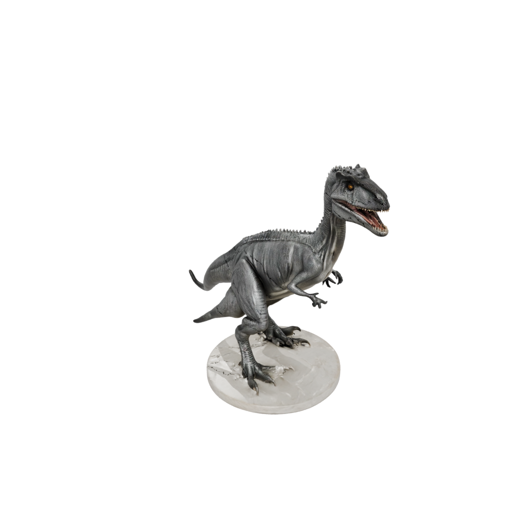 Marble Feathered Allosaurus