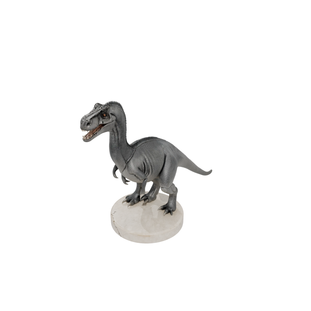 Marble Feathered Iguanodon
