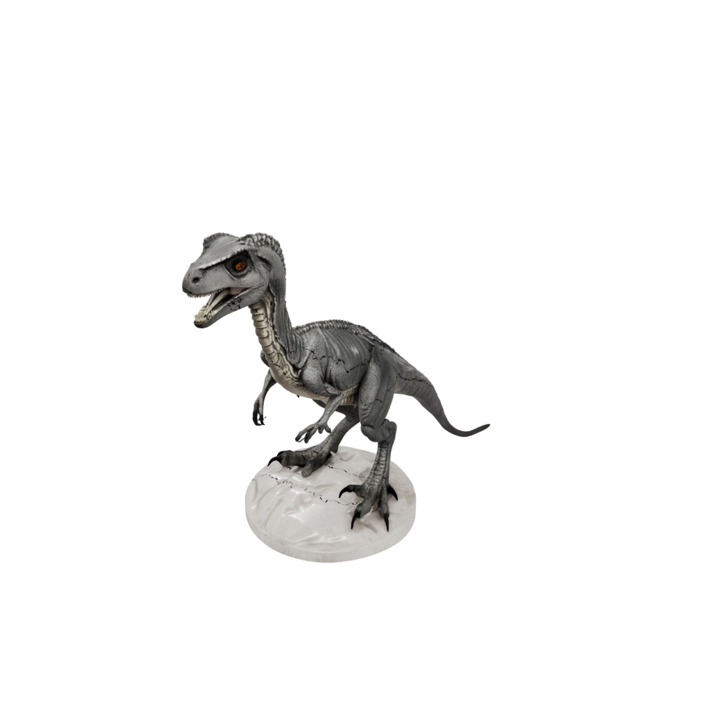 Marble Utahraptor