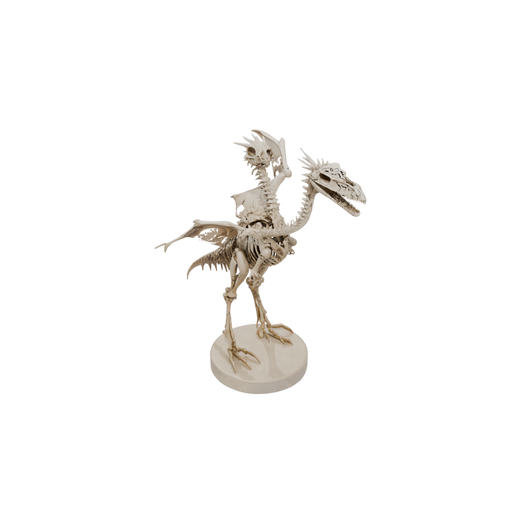 Marble Skeleton Pterodactyl