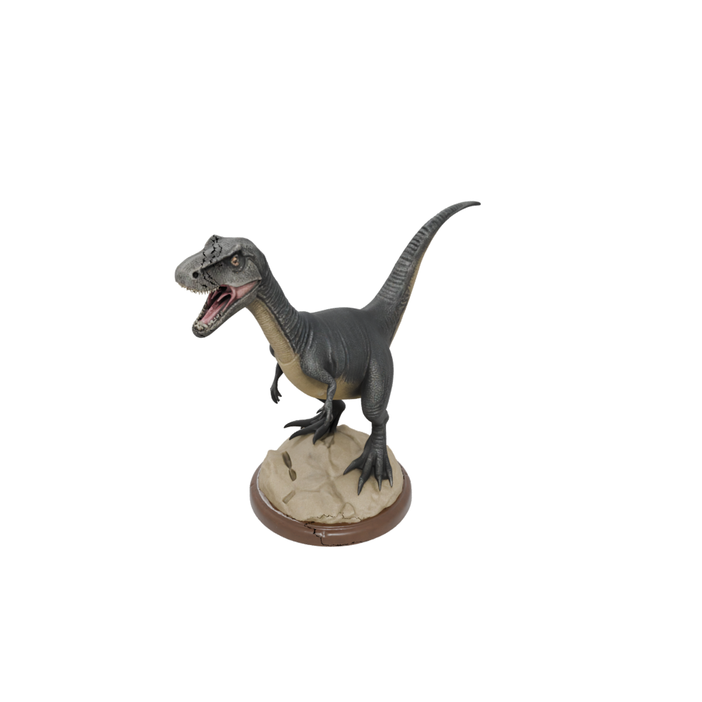 Mini Feathered Mosasaurus — dinosaurs 3D print model, STL