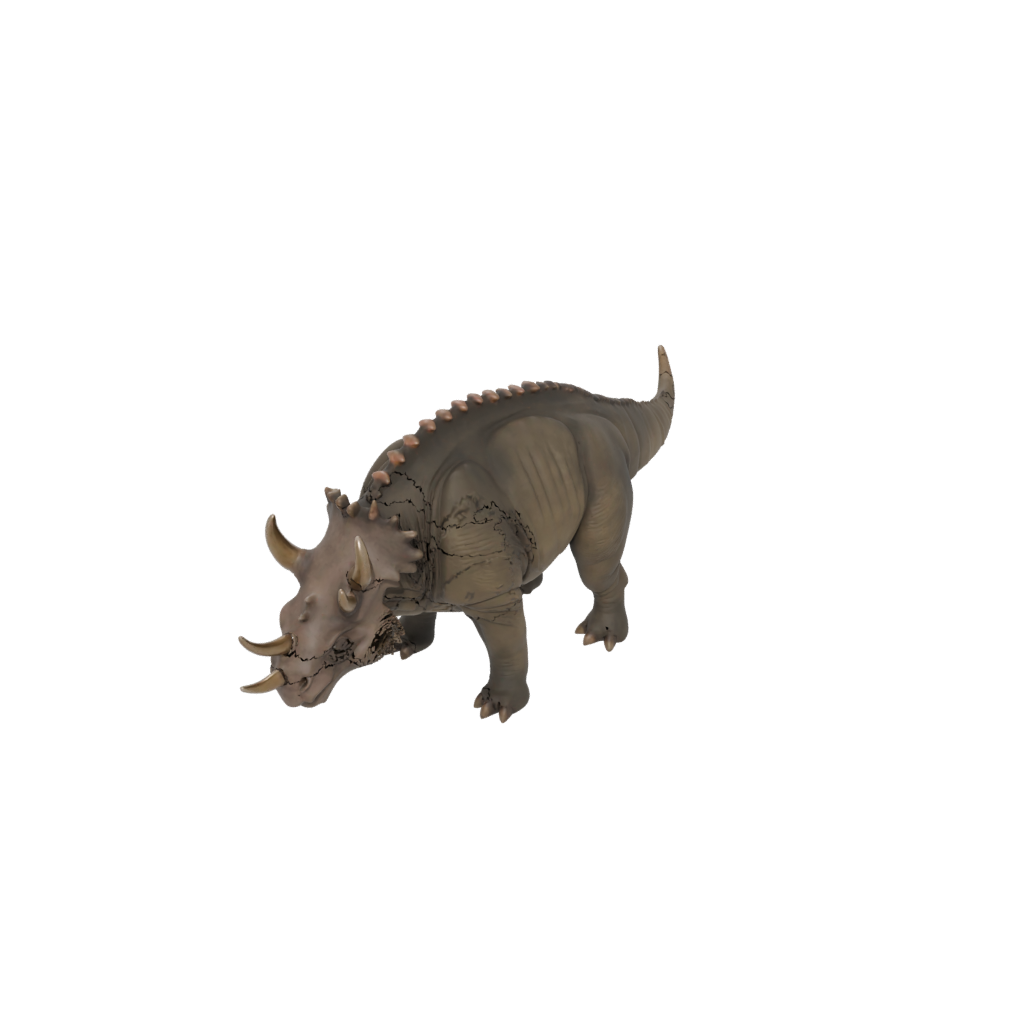 Mini Feathered Triceratops