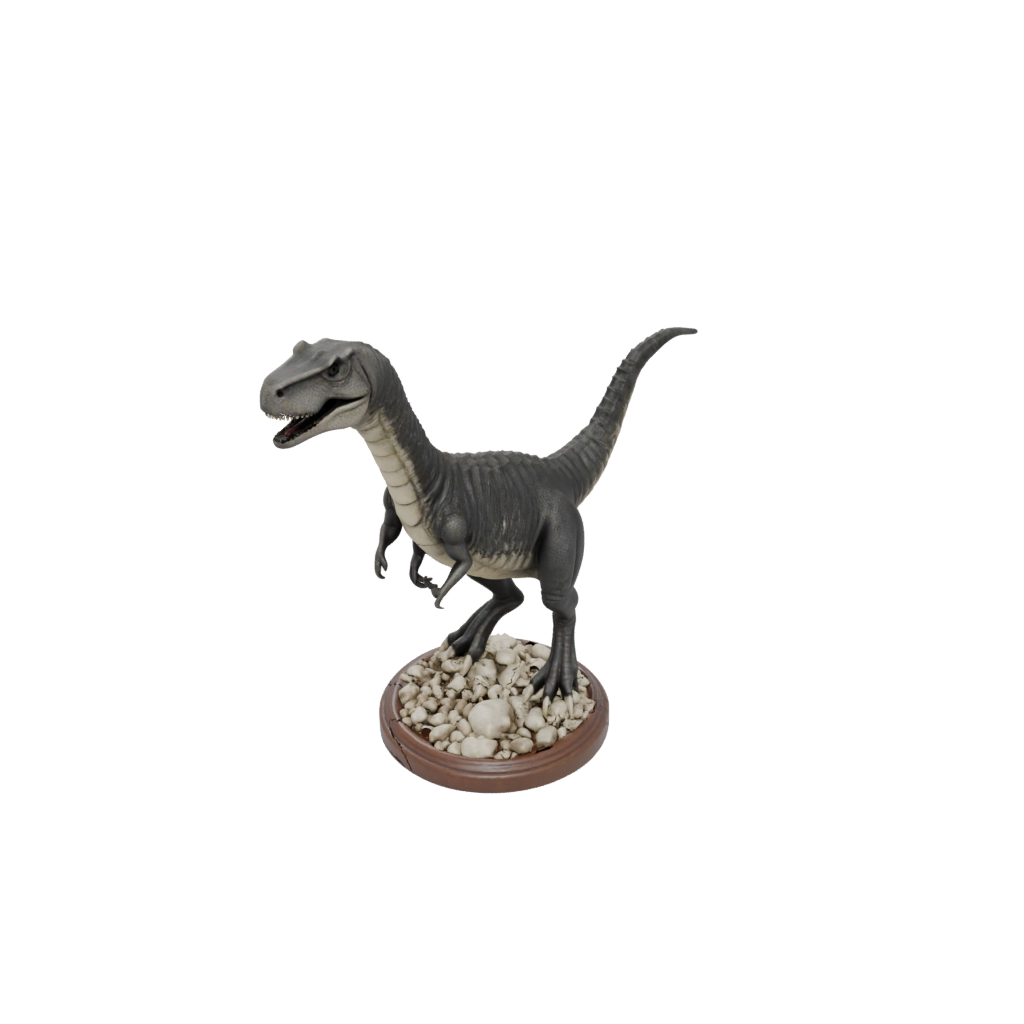 Mini Flexi Mosasaurus — dinosaurs 3D print model, STL