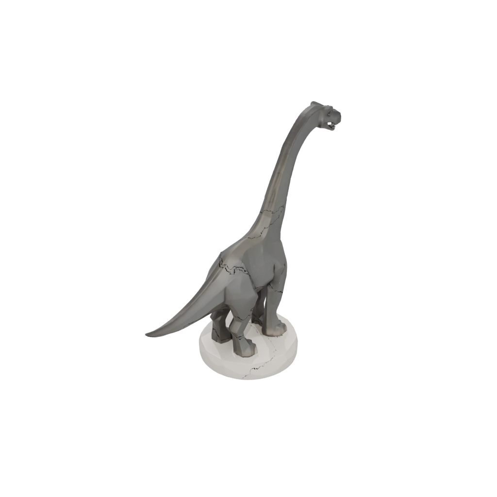 Mini Low-Poly Diplodocus