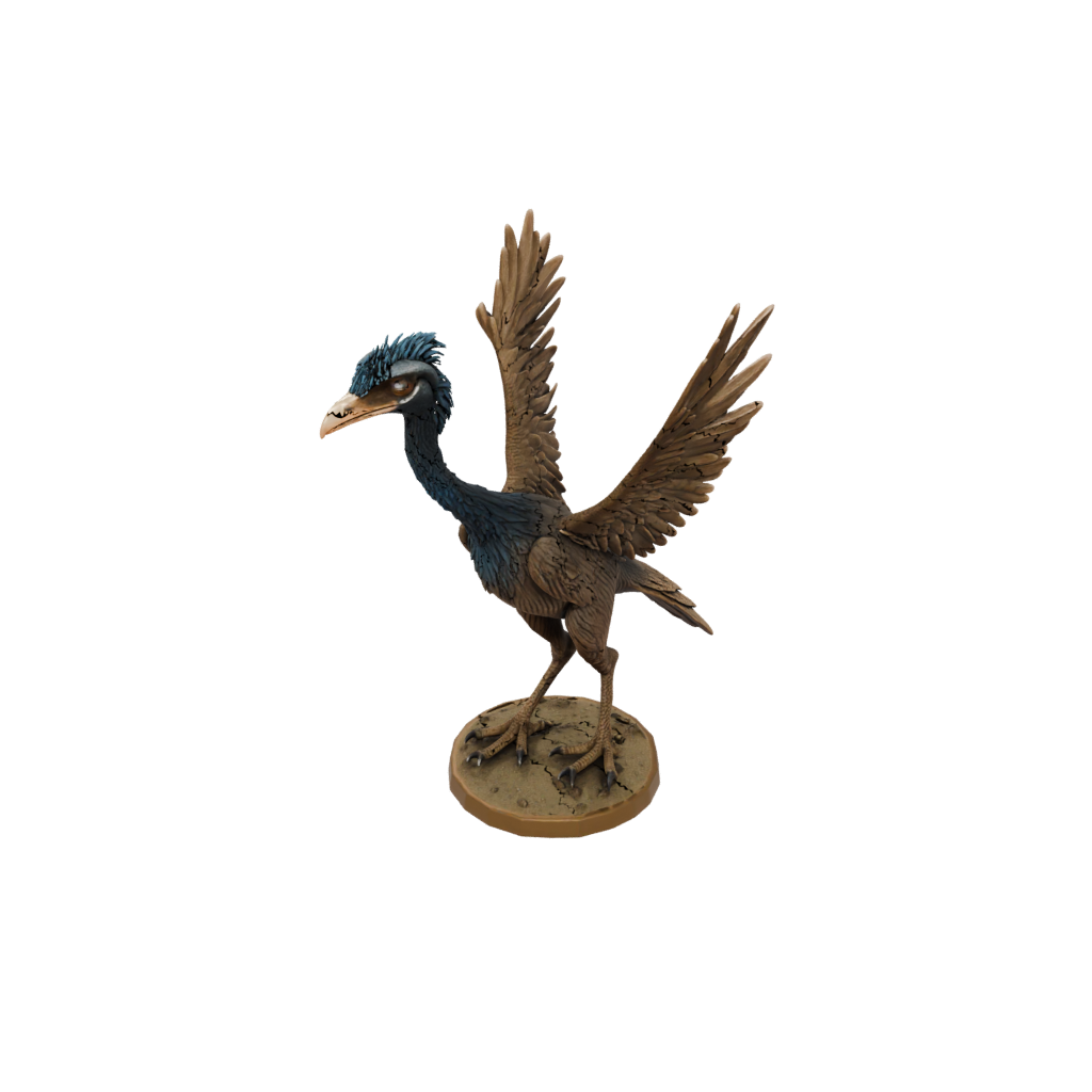 Mini Archaeopteryx — dinosaurs 3D print model, STL