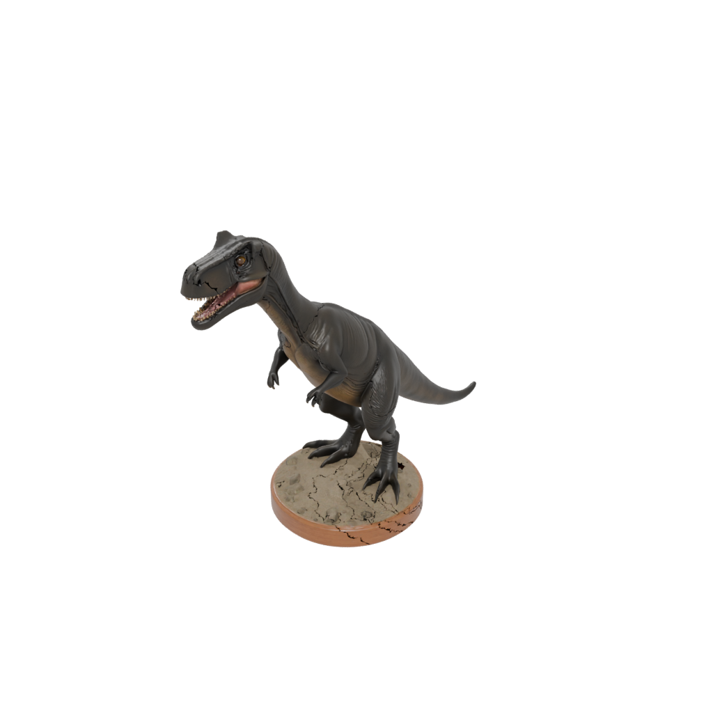 Mini Megalosaurus — dinosaurs 3D print model, STL