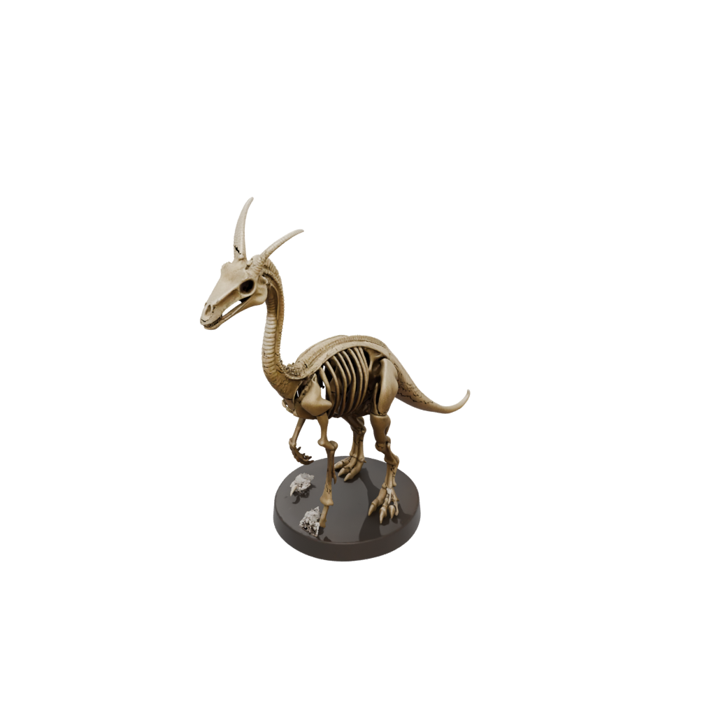 Mini Skeleton Parasaurolophus
