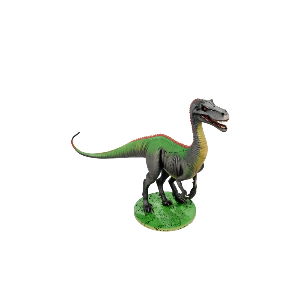 Neon Feathered Baryonyx — dinosaurs 3D print model, STL