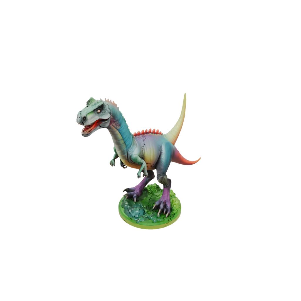 Neon Flexi Iguanodon