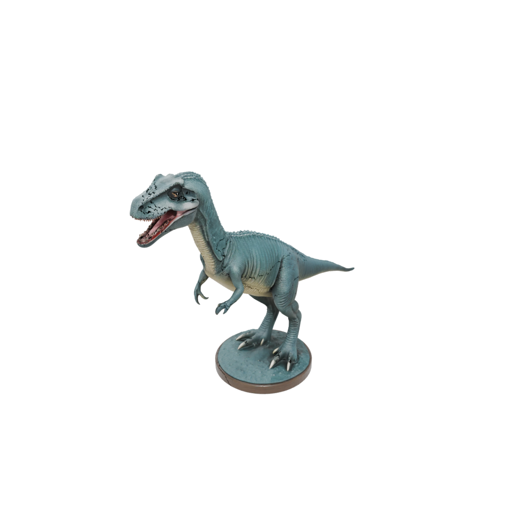 Neon Mosasaurus — dinosaurs 3D print model, STL
