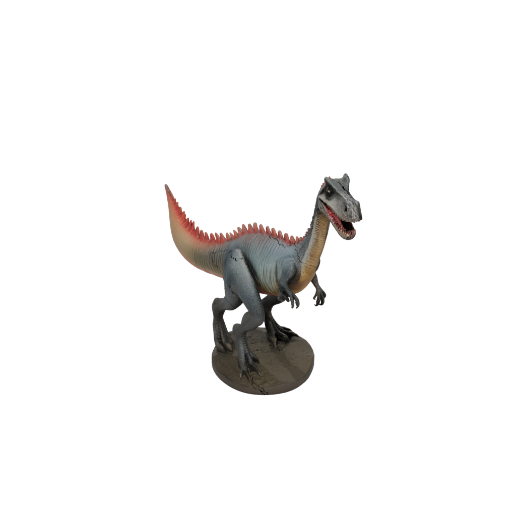Neon Spinosaurus — dinosaurs 3D print model, STL