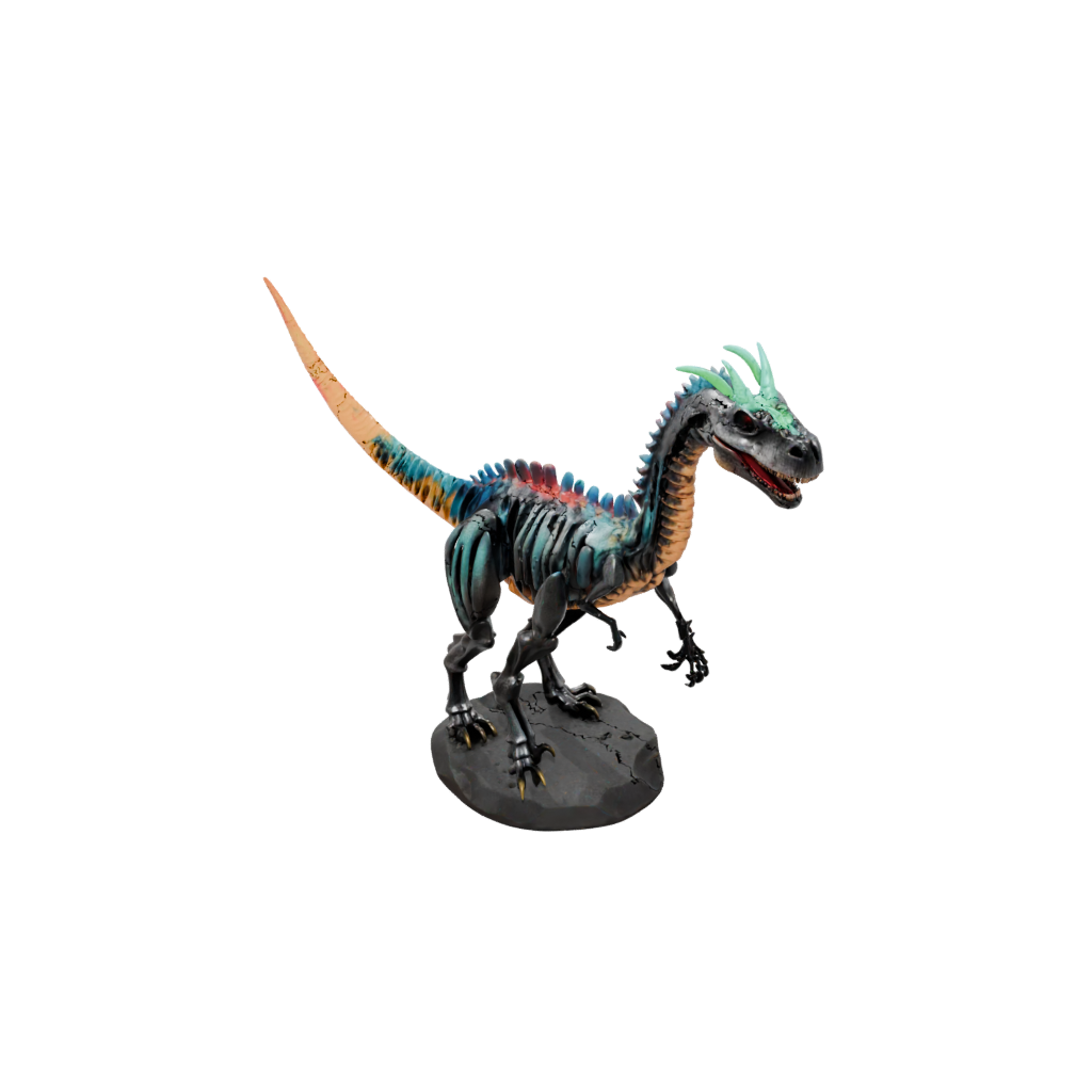 Neon Skeleton Carnotaurus