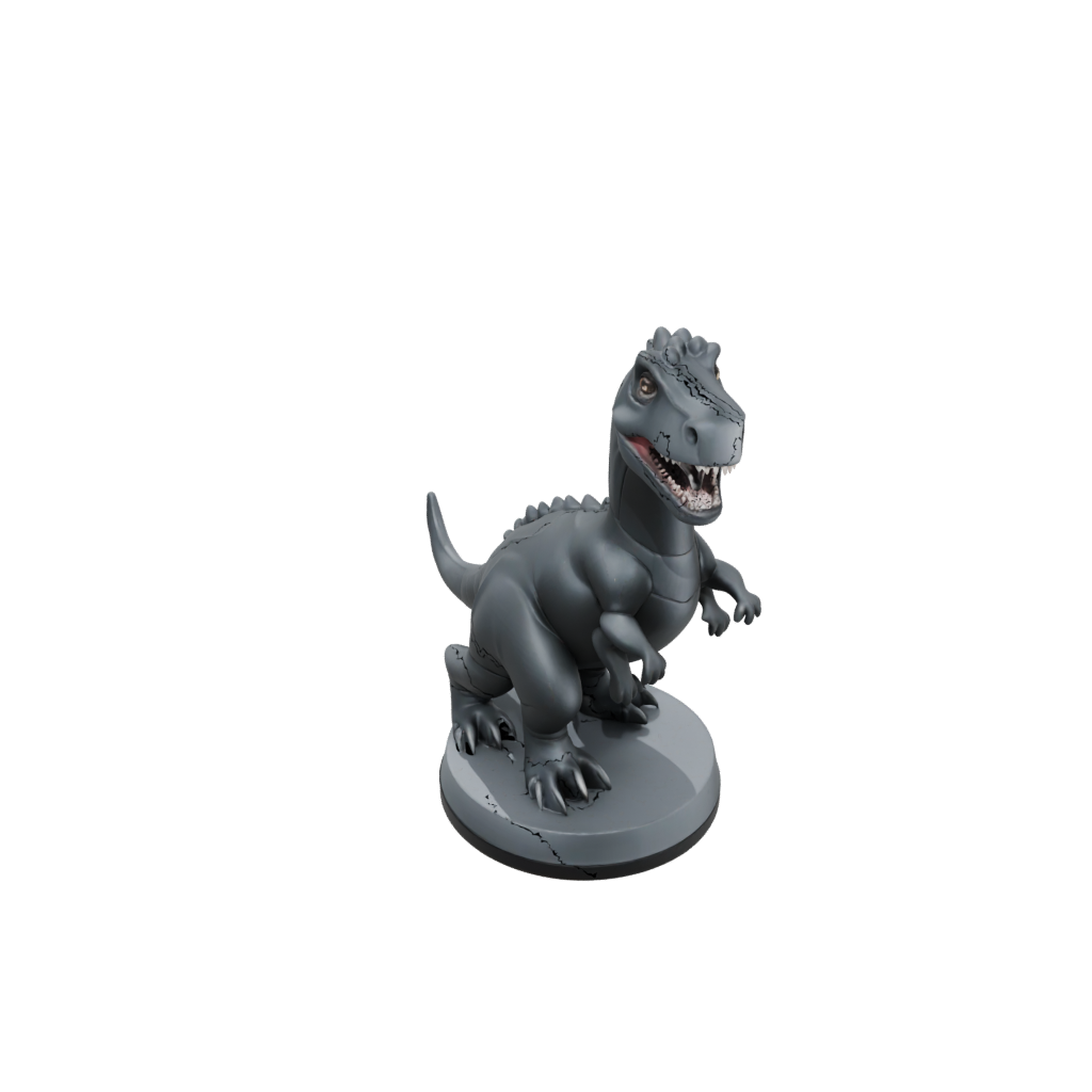 Obsidian Chibi Iguanodon