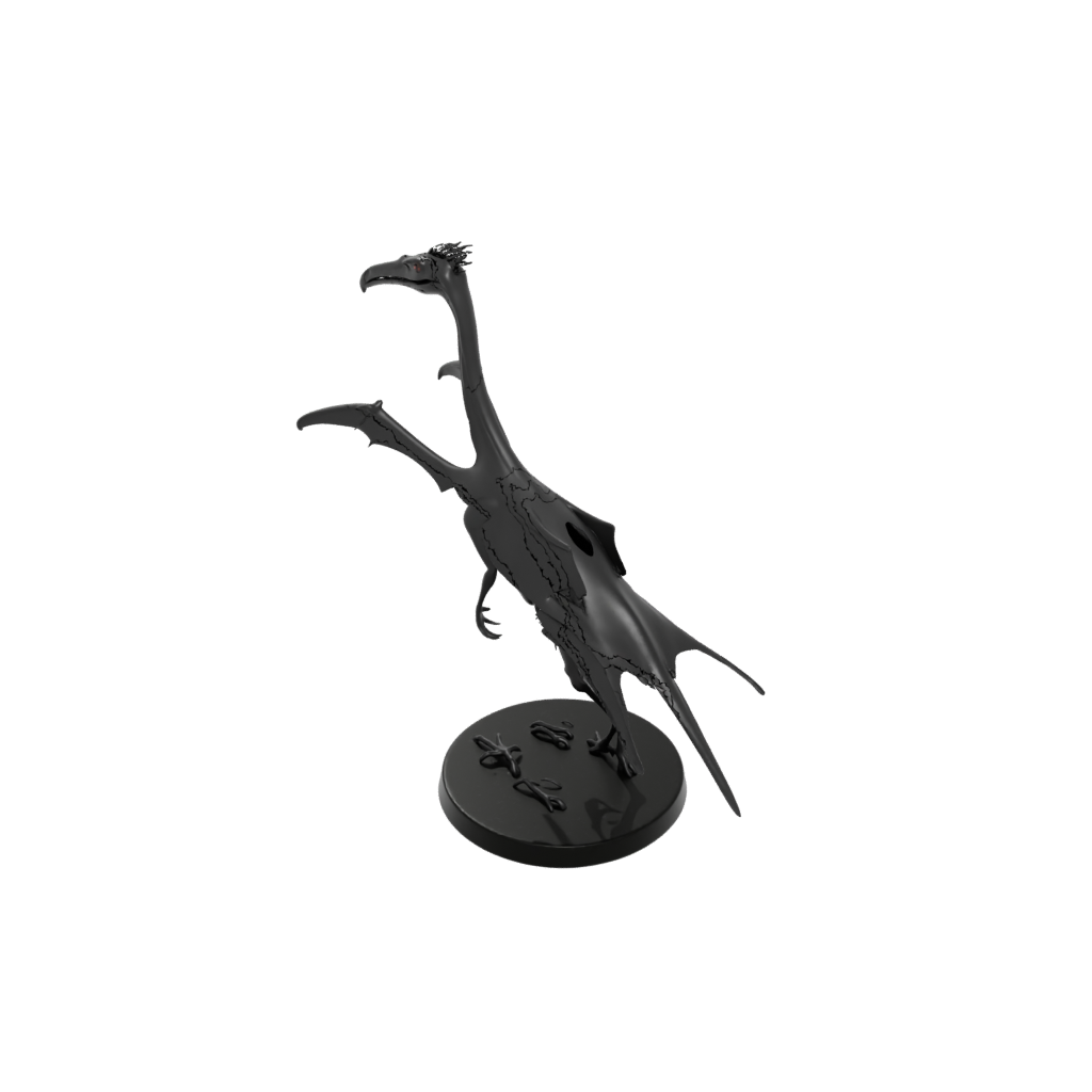 Obsidian Feathered Pterodactyl