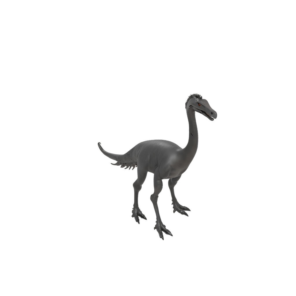 Obsidian Feathered Therizinosaurus