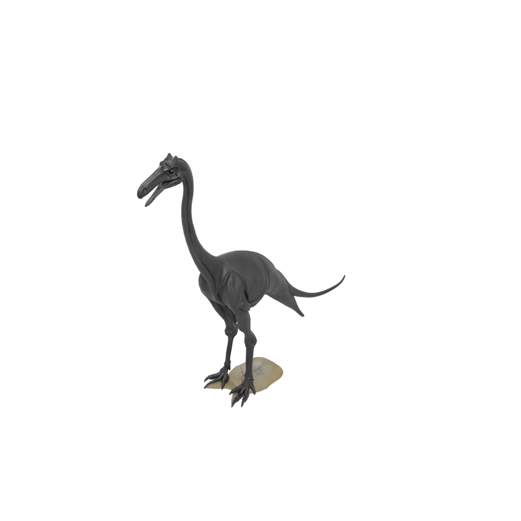 Obsidian Flexi Gallimimus