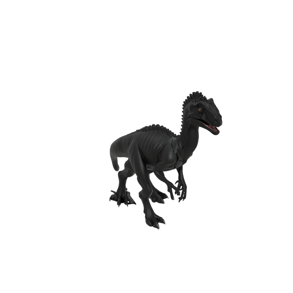 Obsidian Pachycephalosaurus — dinosaurs 3D print model, STL