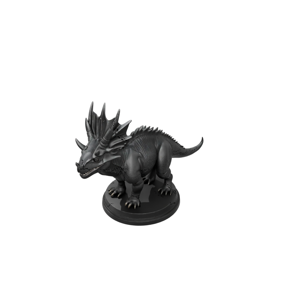 Obsidian Styracosaurus