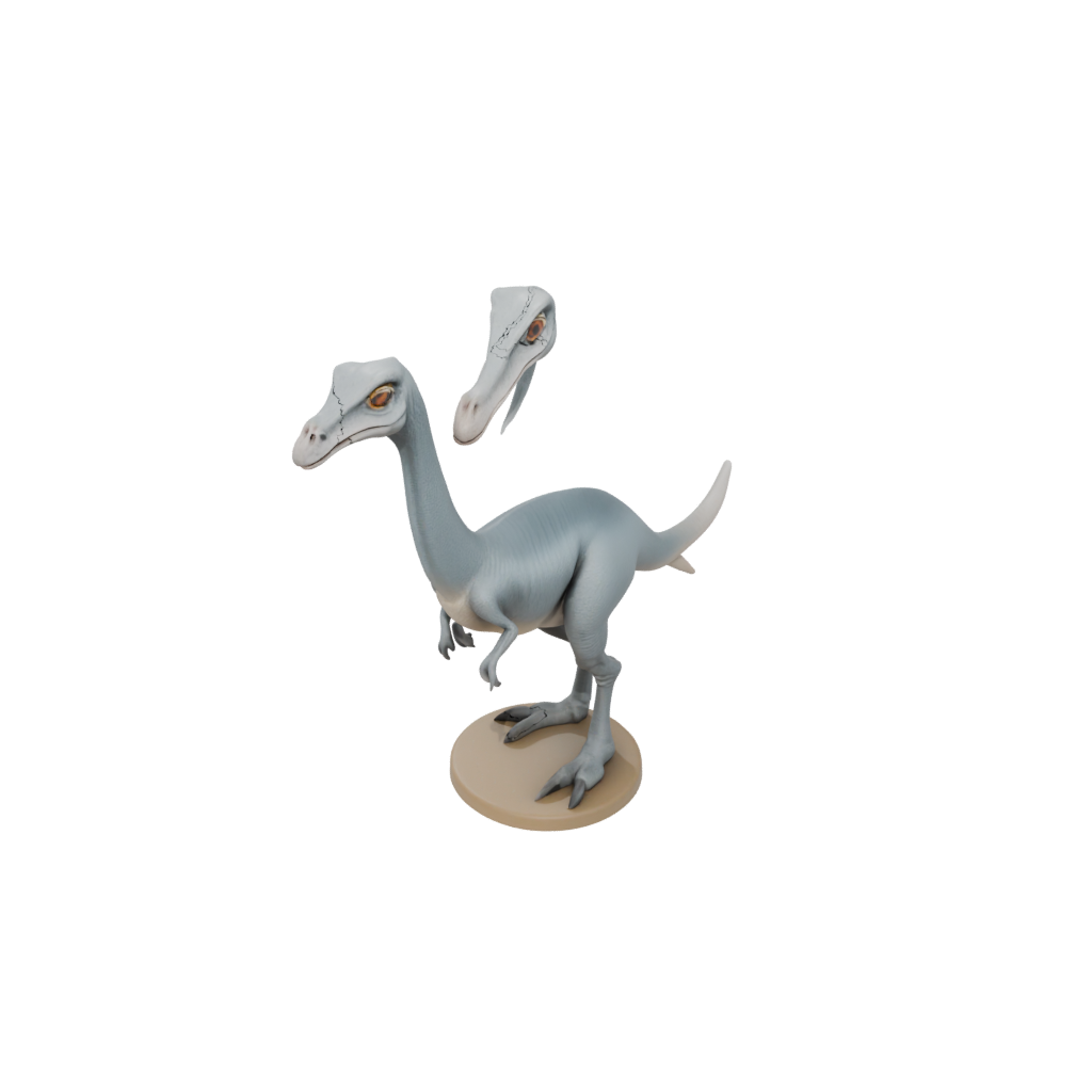 Pastel Chibi Gallimimus