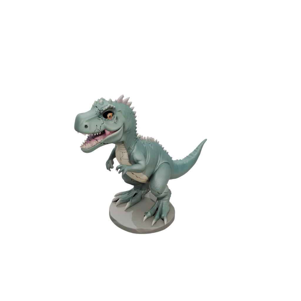 Pastel Chibi Giganotosaurus