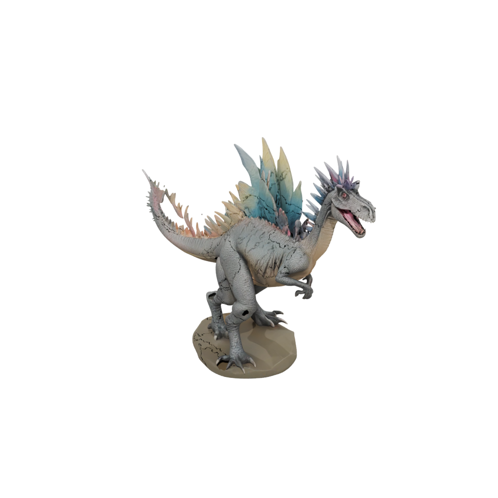 Pastel Feathered Kentrosaurus