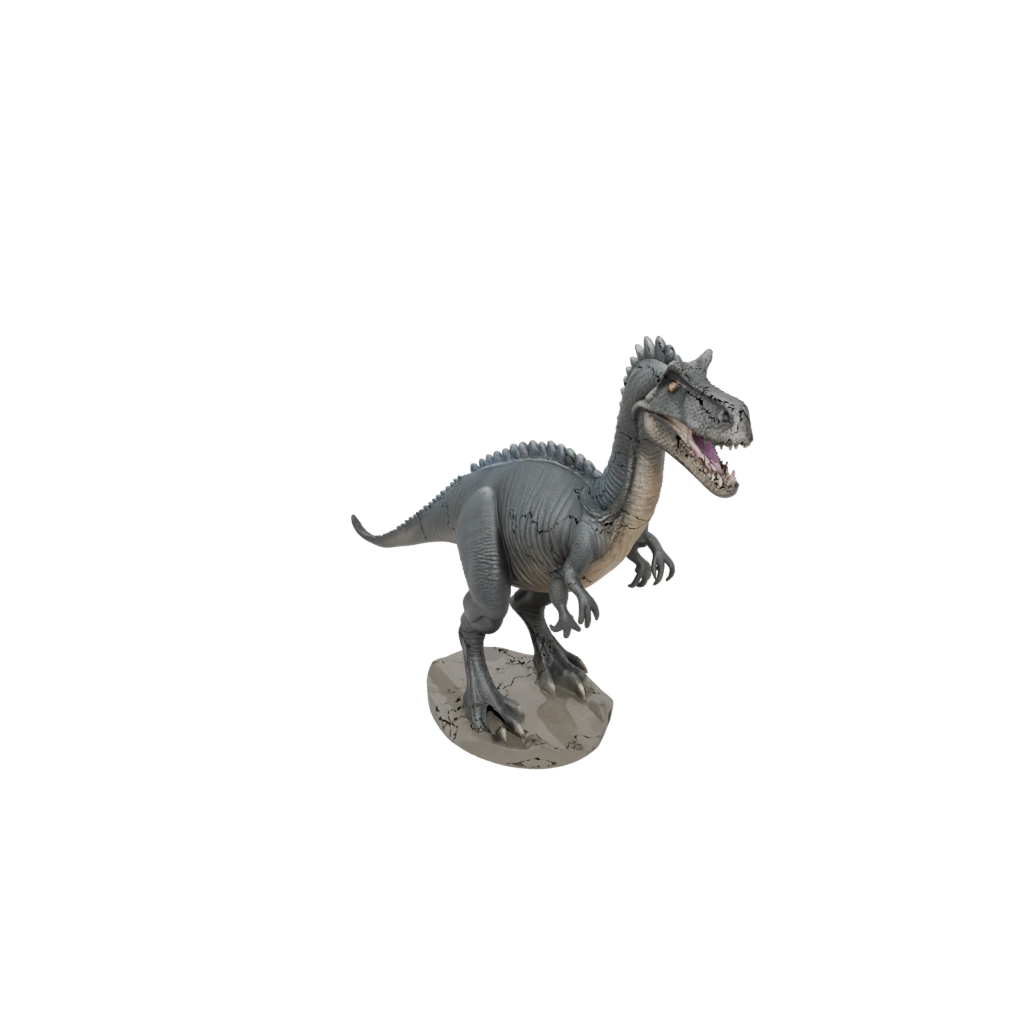Pastel Feathered Spinosaurus