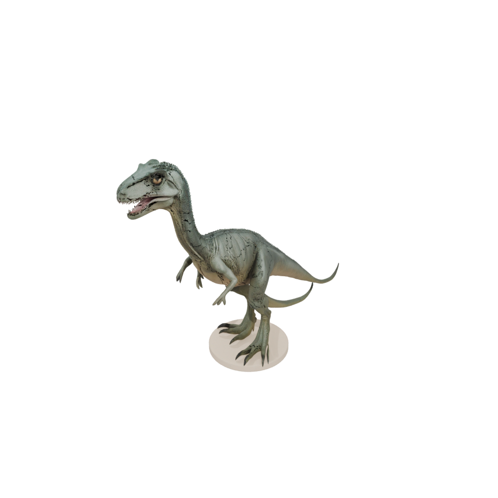 Pastel Compsognathus