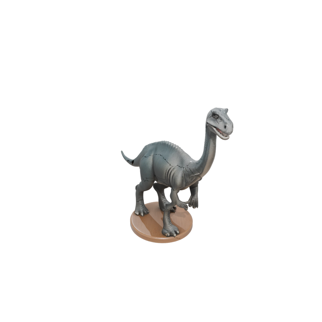 Pastel Diplodocus — dinosaurs 3D print model, STL