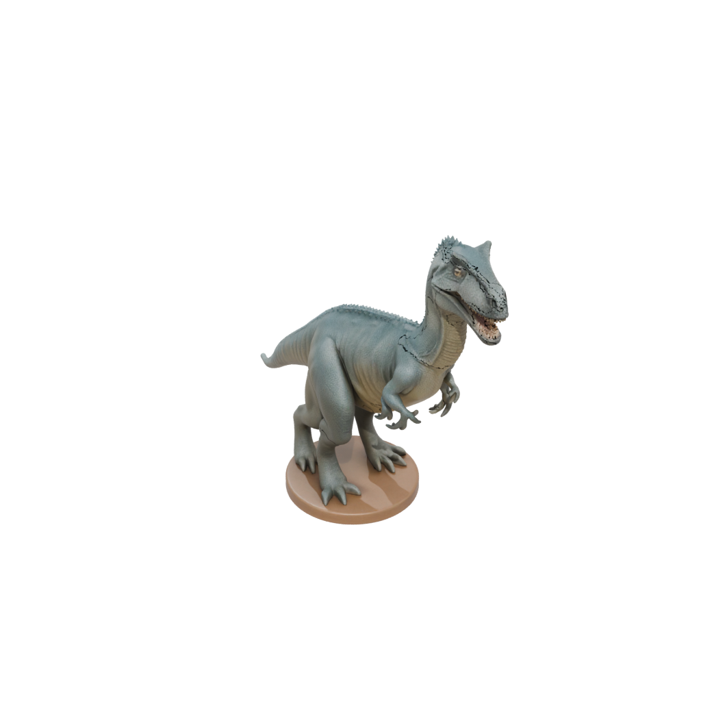 Pastel Iguanodon — dinosaurs 3D print model, STL