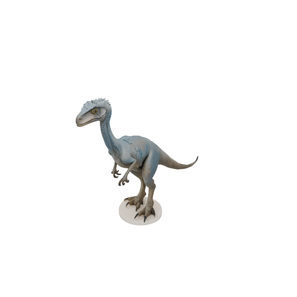 Pastel Oviraptor — dinosaurs 3D print model, STL