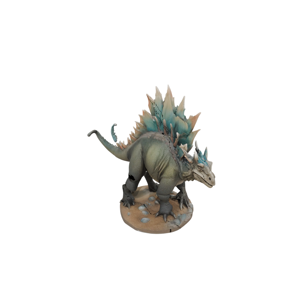 Pastel Stegosaurus
