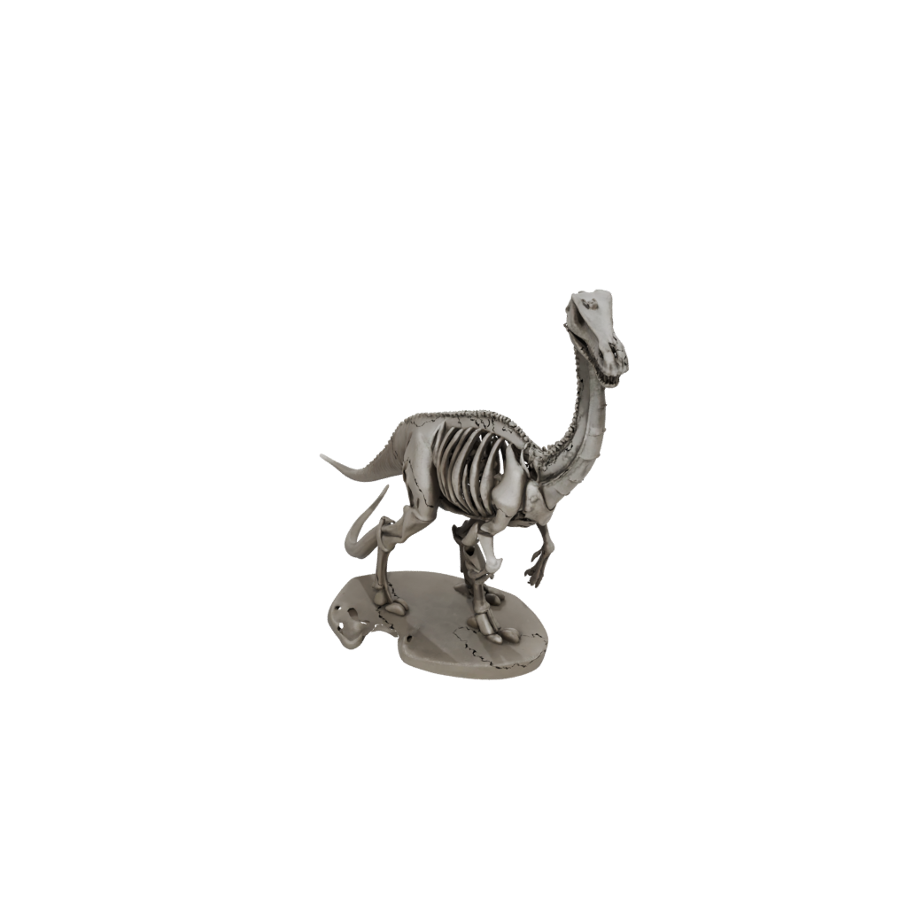 Pastel Skeleton Brachiosaurus