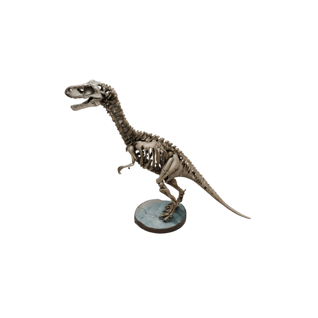 Pastel Skeleton Mosasaurus — dinosaurs 3D print model, STL