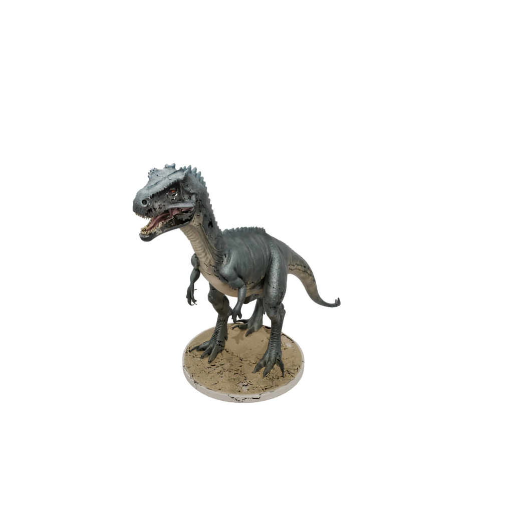 Carnotaurus — dinosaurs 3D print model, STL