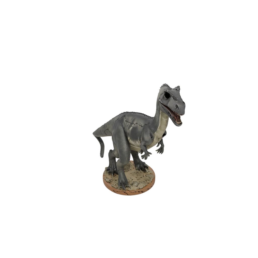 Iguanodon — dinosaurs 3D print model, STL