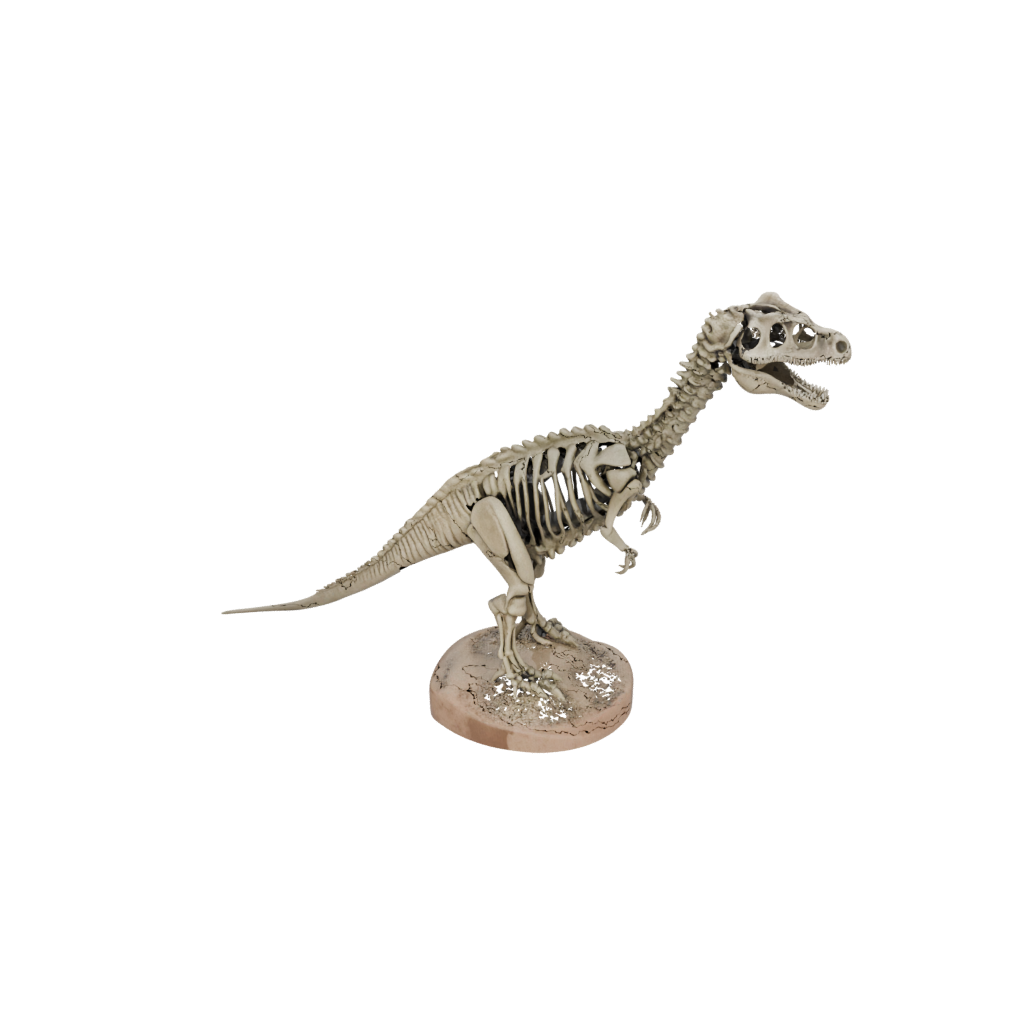 Skeleton Mosasaurus — dinosaurs 3D print model, STL