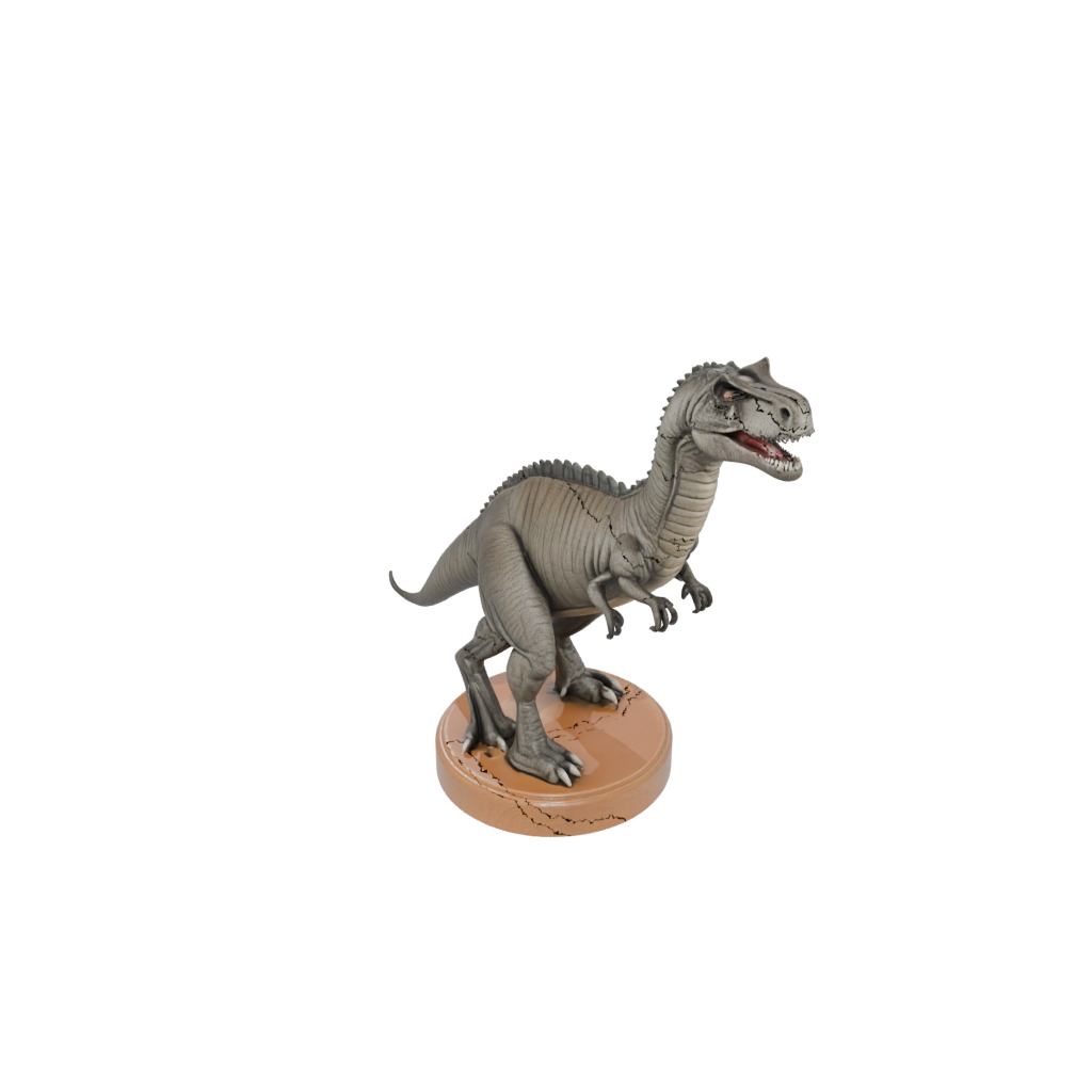 Woodgrain Flexi Iguanodon