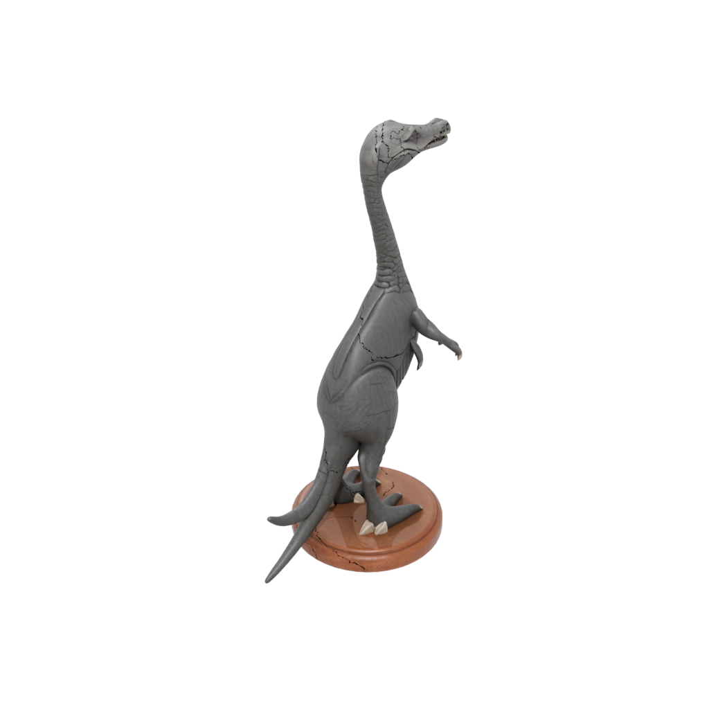 Woodgrain Flexi Plesiosaur — dinosaurs 3D print model, STL