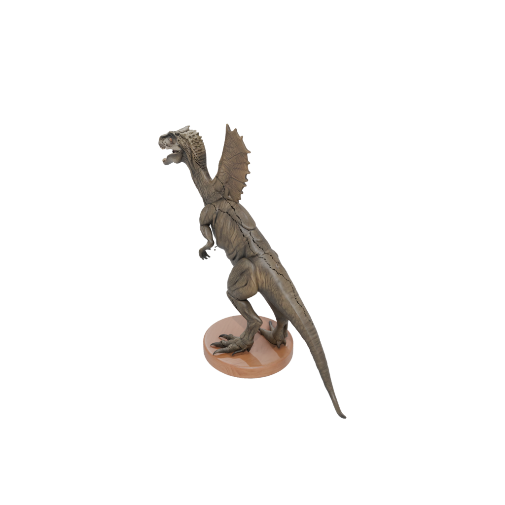 Woodgrain Flexi Utahraptor