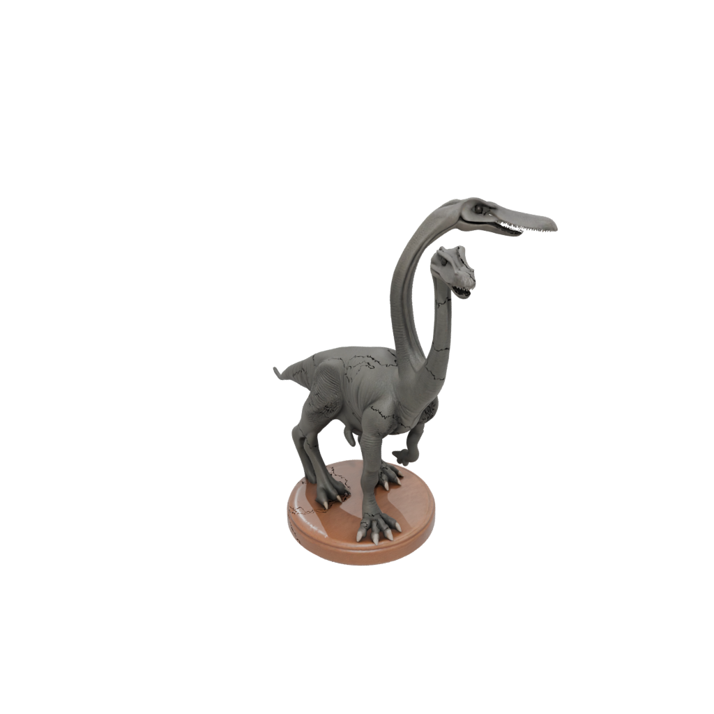 Woodgrain Diplodocus