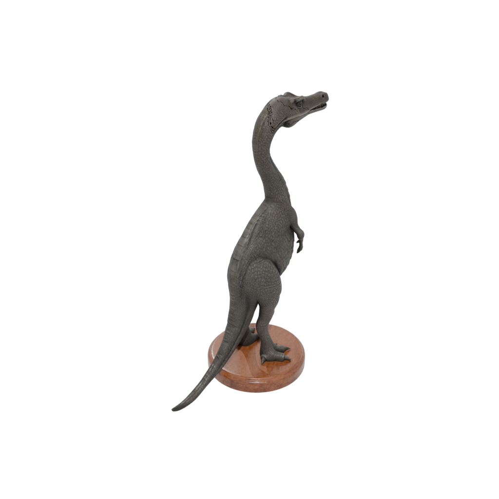 Woodgrain Plesiosaur — dinosaurs 3D print model, STL