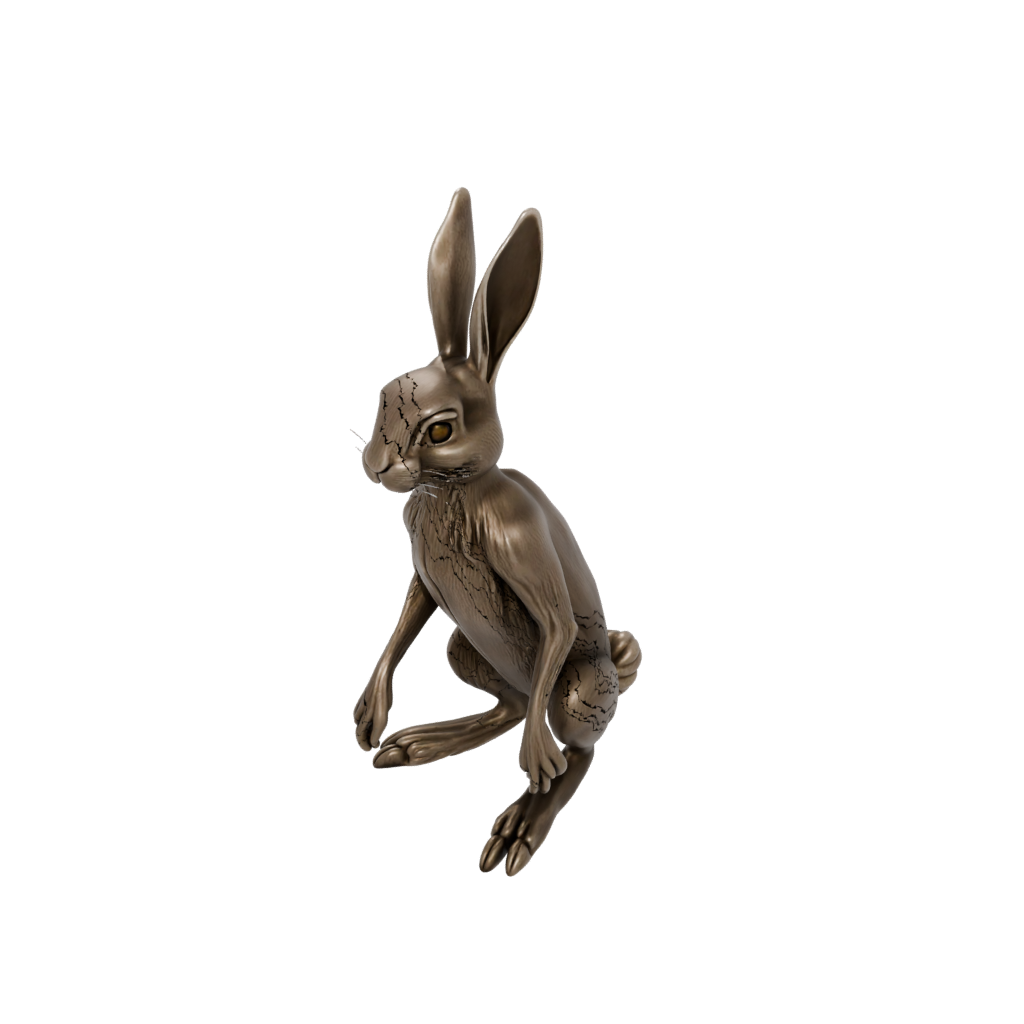 Bronze Pocket Articulated Bunny