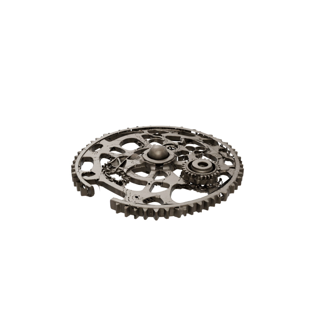 Bronze Pocket Gear-Train Fidget